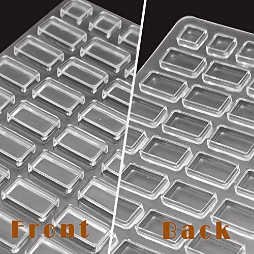 ERDANER Miniature Red Brick Mold,Solid Brick Mould,Soft Silicone Mold,DIY Make Mini Fake Brick (Solid Brick Silicone Mold) - Image 4