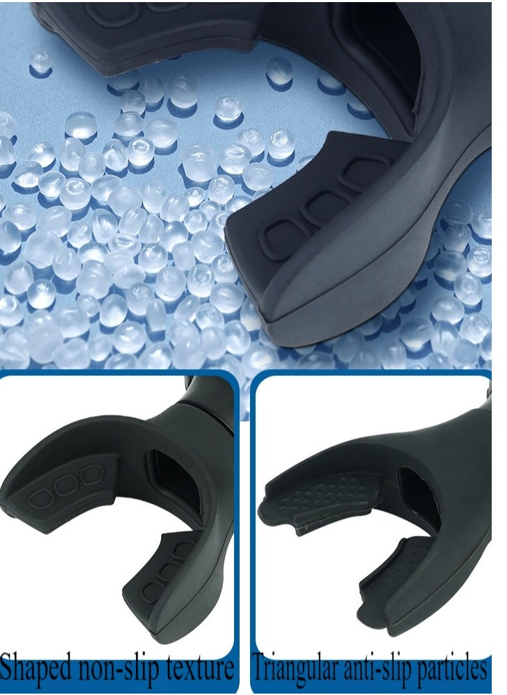 Healife Portable breathing trainer, aerobic spirometry exercise running, swimming, strong lungs, adjustable resistance, portable spirometry adjustable resistance abdominal breathing trainer, fitness respiratory athlete equipment expansion, inspiratory muscle trainer - breathing trainer three generations  - Image 4