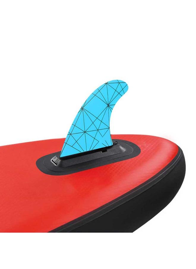 Thoraya Glass Fibre Skeg Tracking Fin Integral Fins FCS2 G5 for Kayaks Canoes Rowing Boats Blue  - Image 3