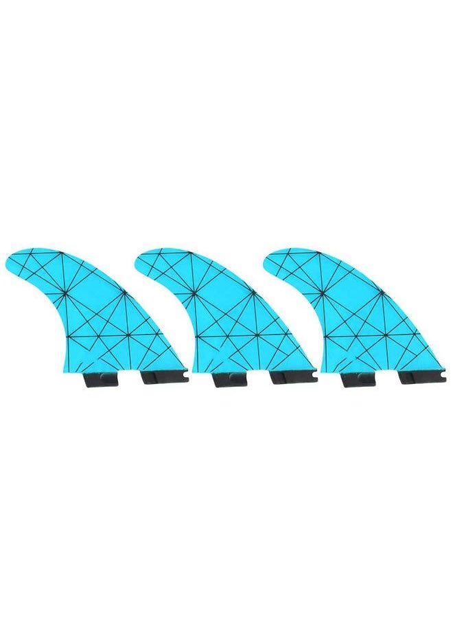 Thoraya Glass Fibre Skeg Tracking Fin Integral Fins FCS2 G5 for Kayaks Canoes Rowing Boats Blue  - Image 4