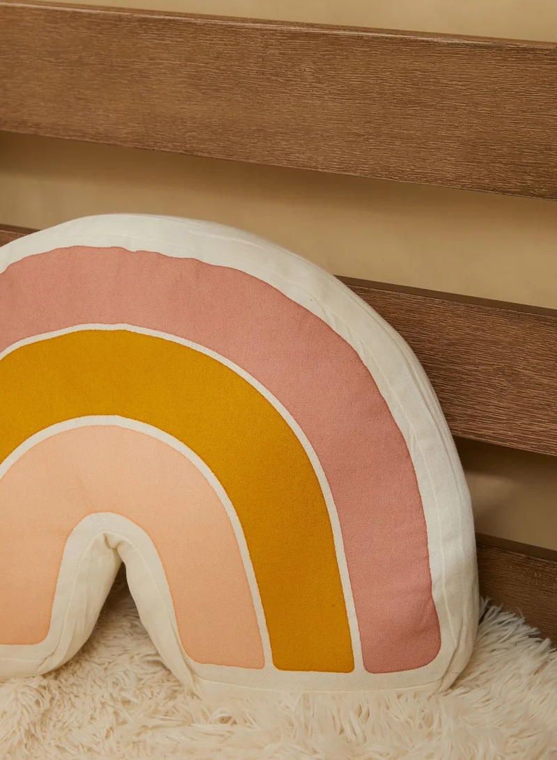 Sass & Belle Earth Rainbow Shaped Cushion