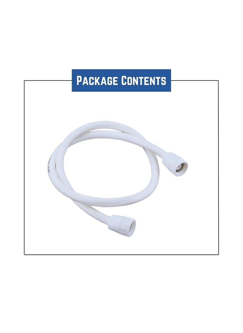 NEW WARE New Ware PVC Shower Hose for Handheld Shower Health FaucetHose Pipe Water Supply Lines for All Type of Water FaucetBidetFlexible Heavy Duty Tube for Bathroom Toilet Home 1 Meter  - Image 3
