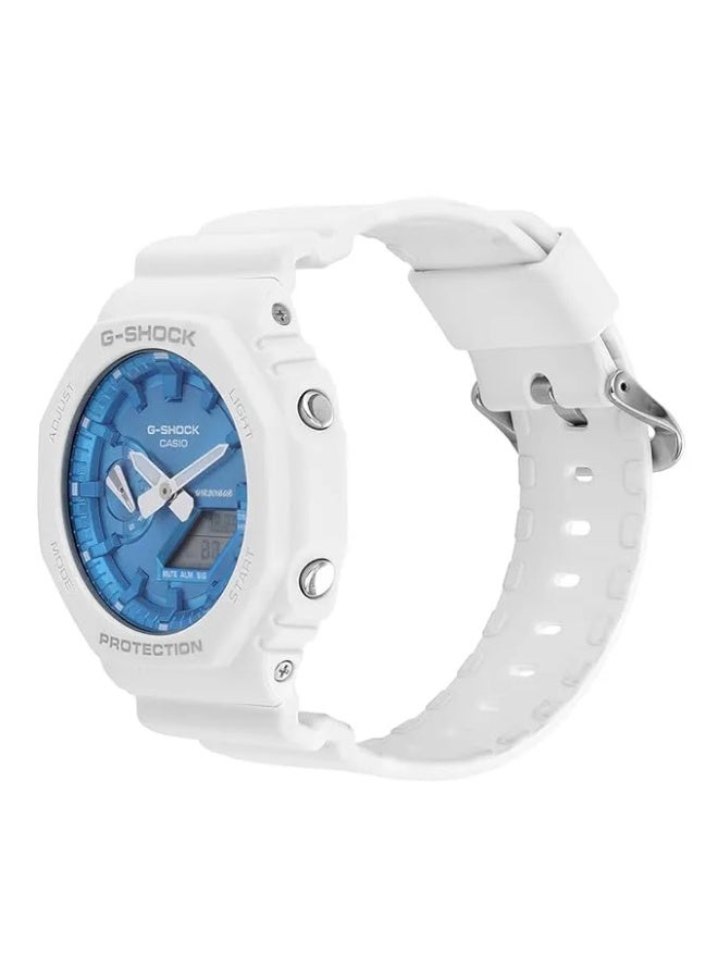 كاسيو ساعة كاسيو جي شوك الرقمية التناظرية GA-2100WS-7A - Image 3