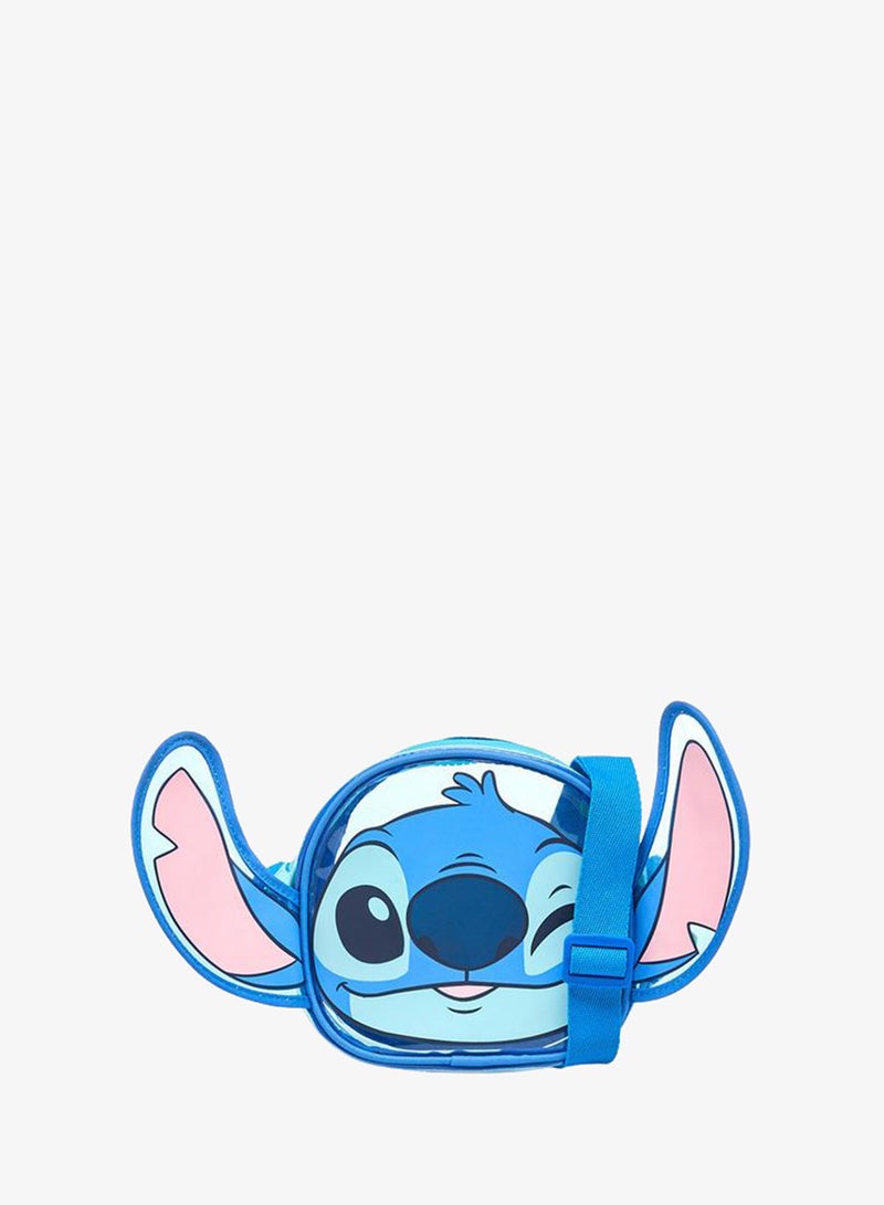 Disney Stitch Sling Bag With Zip Closure - Image 1