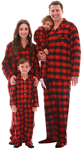 followme Buffalo Plaid Blanket Sleepers 95149101953T - Image 1