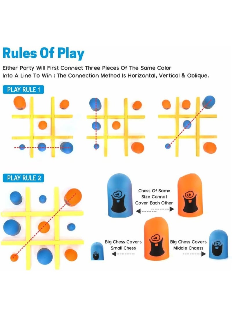 Table Board Intelligence Montessori Game - Intellectual Gobble Three-in-a-Row | Educational Toy & Gift for Kids - Image 3