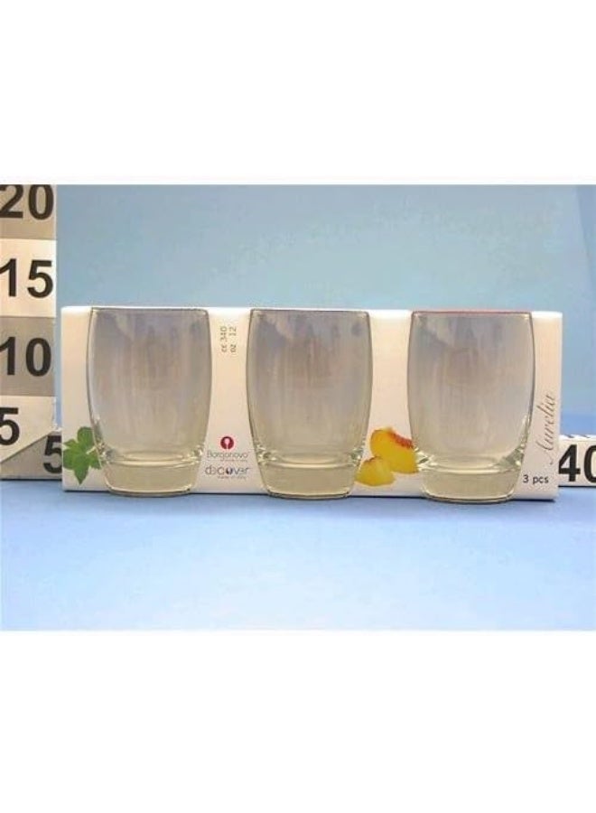 Borgonovo AURELIA set of 3 glasses - Image 2