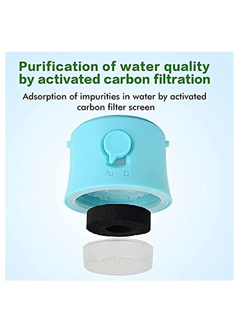 Dog Water Bottle - Foldable Dog Water Dispenser for Walking, Portable Pet Water Bottle for Travel, BPA Free Water Bottle for Cat, Rabbit,Puppy and Other Animals(10 Oz) - Image 2