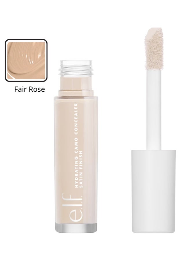elf Hydrating Camo Concealer, Lightweight, Full Coverage, Long Lasting, Conceals, Corrects, Covers, Hydrates, Highlights, Satin Finish (Fair Rose) - Image 1