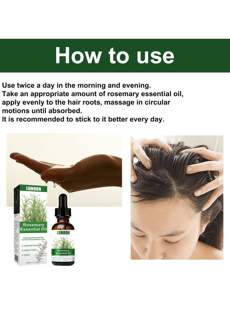 LUNOON Repair and Lmprove Split Ends Hair Care Essential Oil 30ml - Image 3