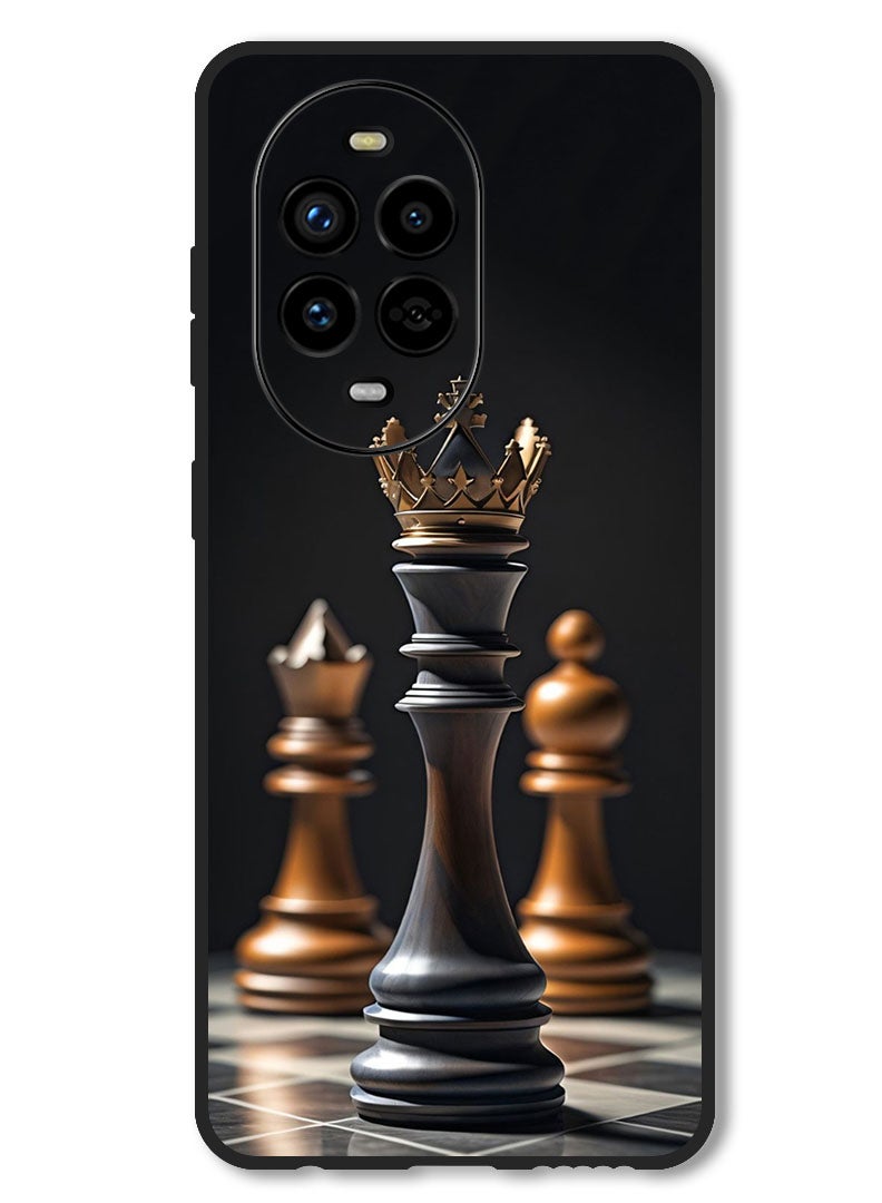 Theodor Case Compatible with Huawei Nova 13 Pro Protection Shockproof Bumper Cover Chess KING - Image 1