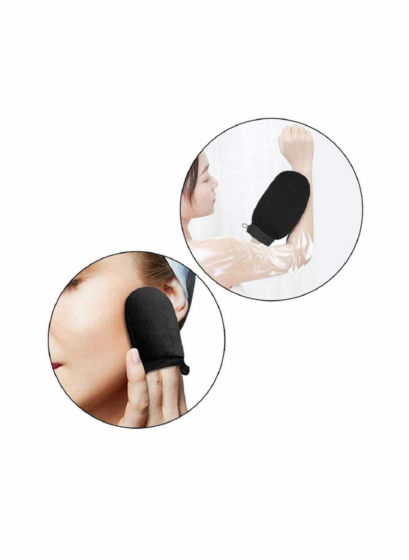 SYOSI - Self Tanning Mitt Applicator Kit 4 in 1 Self Applicator Set with Exfoliating Glove,Tan Mitt Applicator,Tanning Back Lotion Applicators for Your Back Face Mitt, Set of 4 - Image 1
