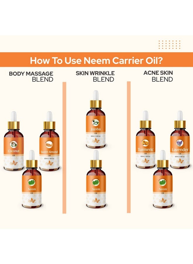 Crysalis Neem (Azadirachta Indica) Oil |100% Pure & Natural Undiluted Carrier Oil Organic Standard| For Moisturizing The Skin & Hair Care | Aromatherapy Oil | 15ML With Dropper - Image 5