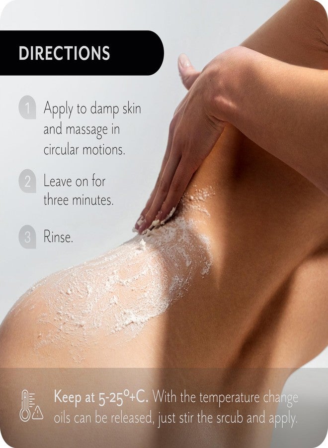 The Act Exfoliating Body Scrub with Sea Salt & Coconut - Nourishing Restores Cleanser Body Balm - Home Spa Care, Vegan, Organic (10.58 Oz, Coconut) - Image 4