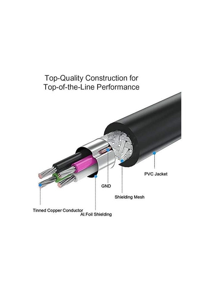 erorex USB Printer Cable 1.5M, USB A to B Scanner Cord, USB MIDI Cable, Compatible with HP, Cannon, Brother, Epson,Brother, Dell, Xerox, Samsung，Midi Keyboard, Instrument, Piano, Dac - Image 2