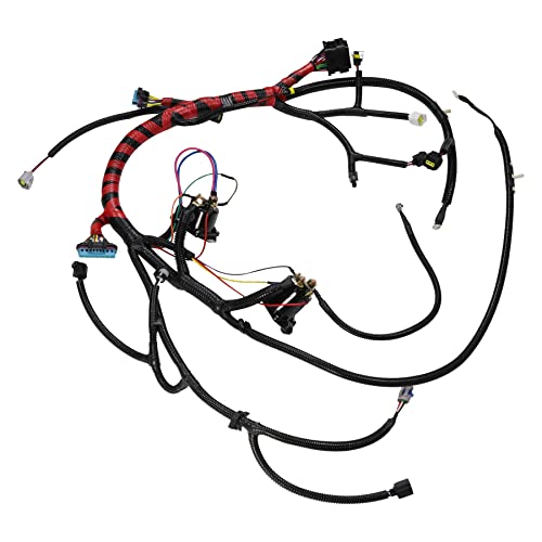 JDMSPEED New Engine Wiring Harness W/O Cali Replacement for Ford Super Duty F250 F350 1999 2000 2001 7.3L Diesel Replace F81Z12B637EA F81Z-12B637-EA - Image 1