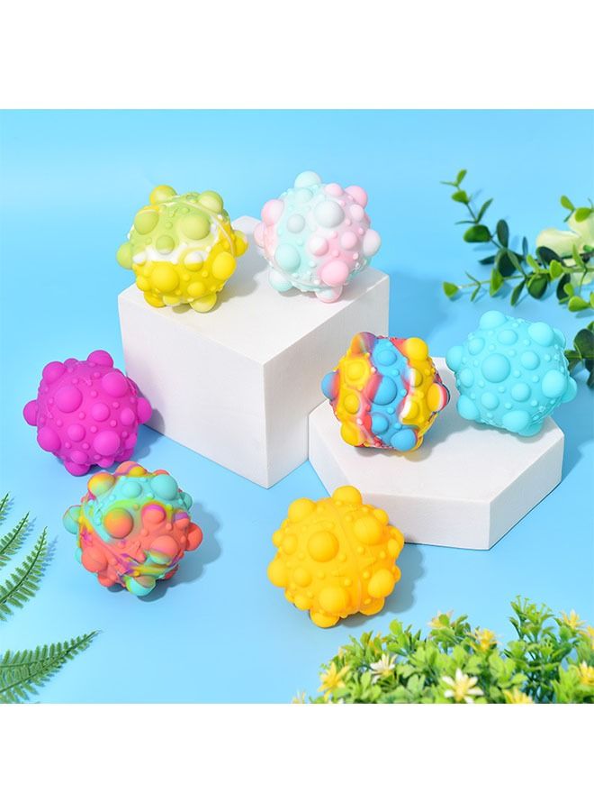 4 Piece Silicone Anti-Pressure Fun Exhaust Decompression Ball Toys - Image 4