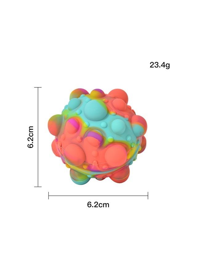 4 Piece Silicone Anti-Pressure Fun Exhaust Decompression Ball Toys - Image 2