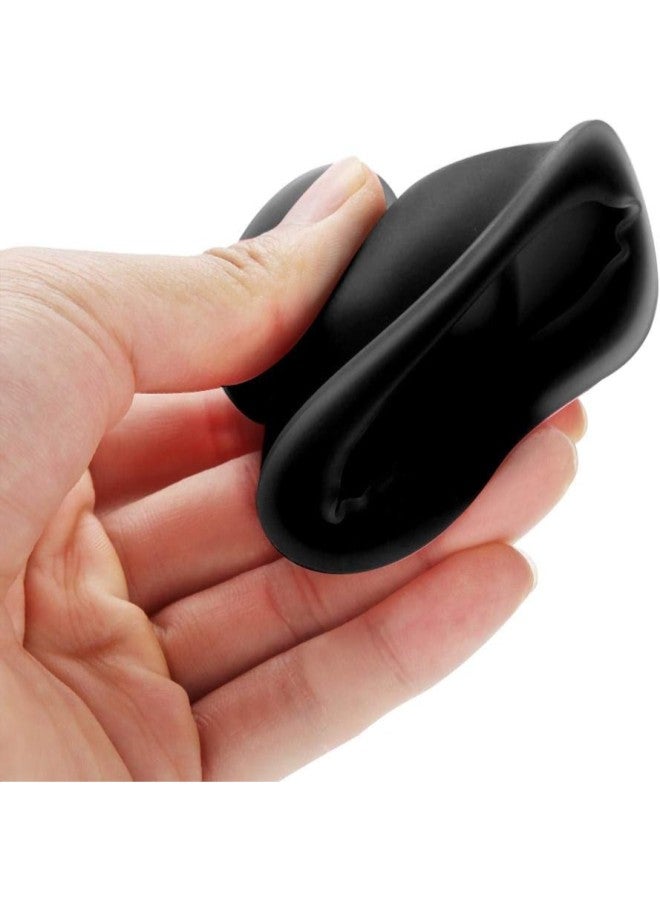 klarako Anti Cellulite Cup, Silicone Vacuum Cups, Moisture Absorber Anti Cellulite Vacuum Cupping Cup Massage,Chinese Medical Vacuum Body Cupping Set Massage Therapy Acupressure(Black) - Image 2