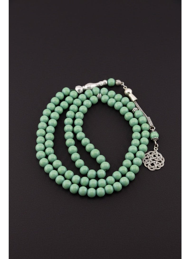 Kamins Collection Green Cream Agate/99/6mm - Image 3