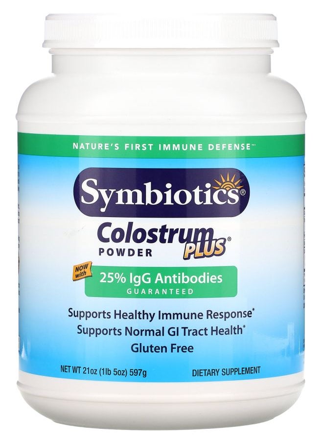 Symbiotics Colostrum Plus Powder 21 oz (597 g) 