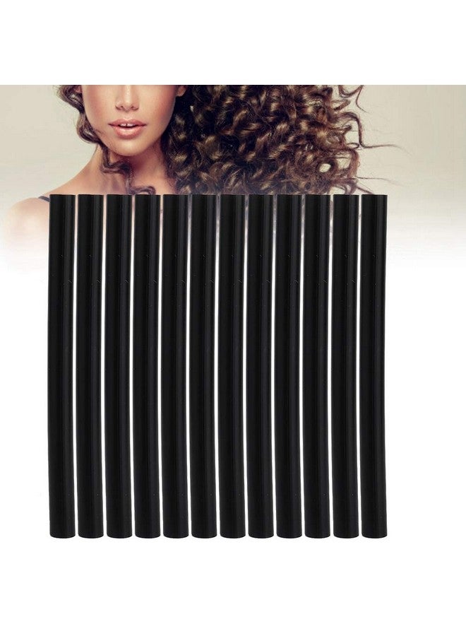 Antilog Hair Extensions Black Keratin Glue Bond Sticks 12Pcs Professional Hair Extensions Keratin Glue Sticks Hot Glue Sticks Hair Styling Tool(Black)  - Image 5