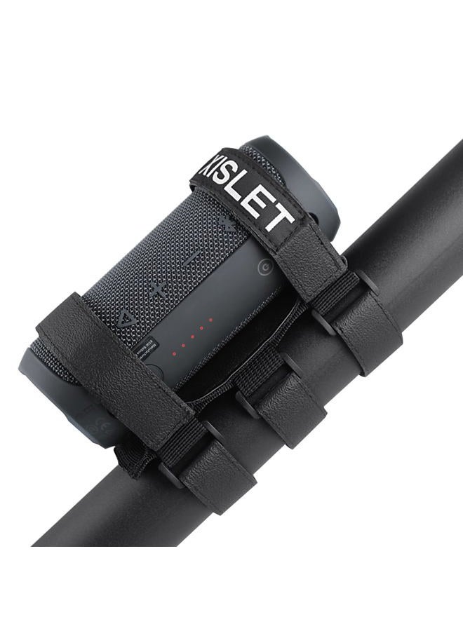 Xislet Portable Speaker Mount for UTV Sound Bar Golf Cart Ebike Scooter Boat Railing Removable Bluetooth Wireless JBL Speaker Holder Strap Fits JBL Charge 5 6 Flip 5 6 Side by Side Accessories - Image 1