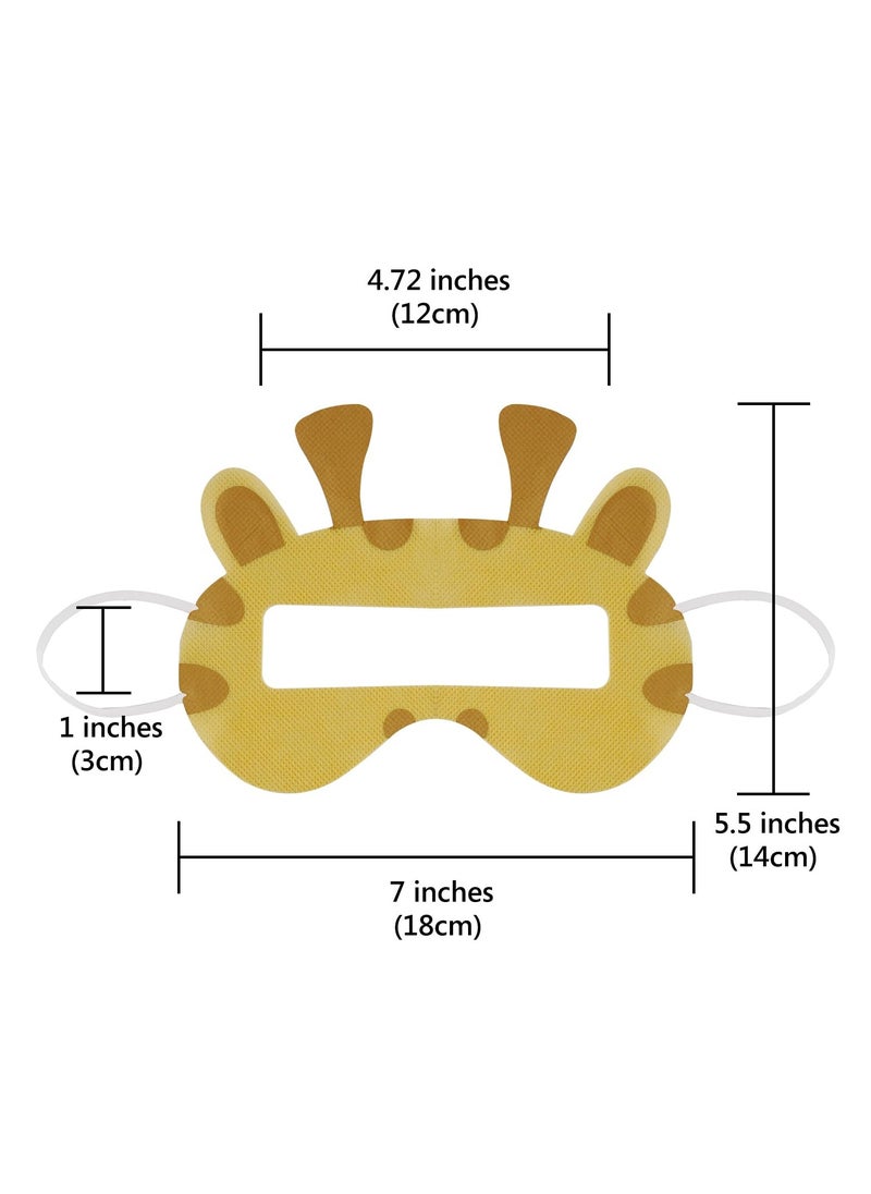 KASTWAVE 50PCS Disposable VR Cartoon Masks for Kids, Sanitary and Universal VR Eye Cover Mask, Compatible with Meta Quest 2, Quest Pro, PSVR2 - Fun and Hygienic VR Experience for Children  - Image 3