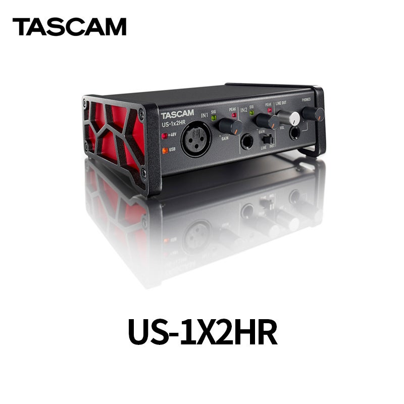 Tascam Us-1X2Hr Us 2X2Hr Us-4X4Hr Recording Sound Card Mixer With Low Latency - Image 1