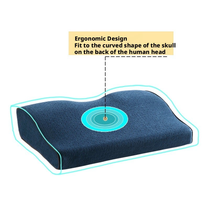 Butterfly Memory Foam Pillow for Cervical Support - Image 2