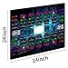 Extalas Stitched for Yugioh Playmat 2Player Master Rule Duel Field Zones Large Card Game Mat Original Art Designs Accessories blue1 - Image 4