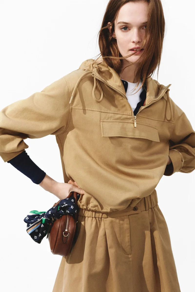 اتش اند ام جاكيت بوفر سهل الارتداء