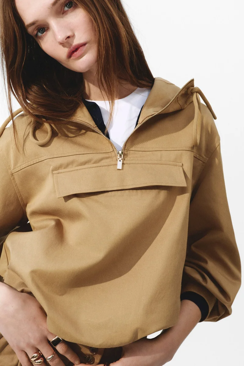 اتش اند ام جاكيت بوفر سهل الارتداء