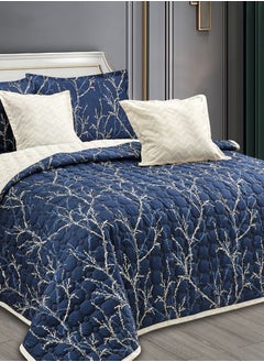 Moon Summer printed double bed sheet  - Image 2