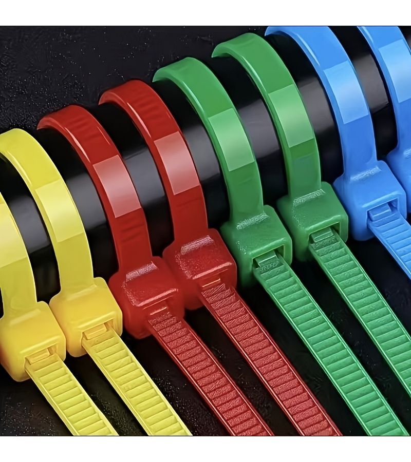 18 Pieces Random Mix Of Colors Plastic Garden Ties For Plant Fixing Wire Bundling And Craft Art - Image 4