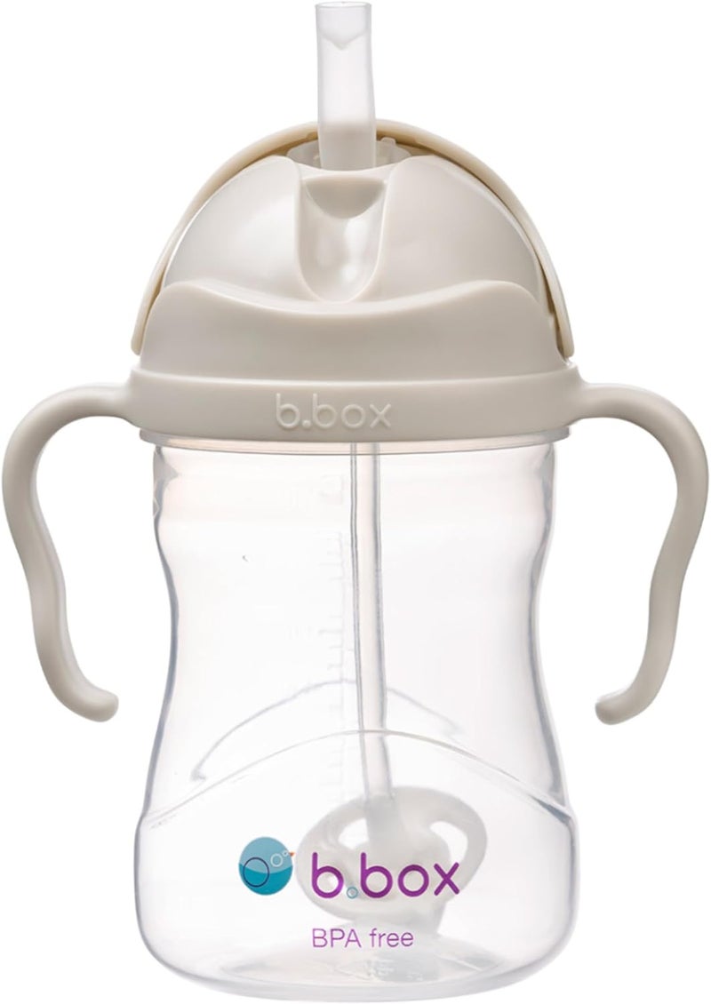 b.box Drinking Cup with Weighted Straw - Leak-proof, BPA-Free, Dishwasher Safe, 240ml - Image 1