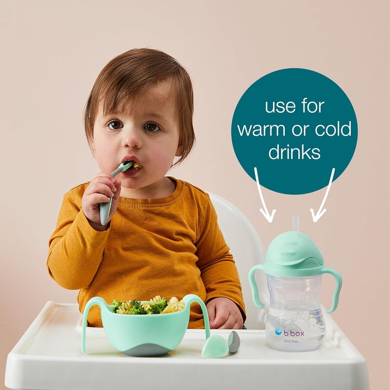 b.box Drinking Cup with Weighted Straw - Leak-proof, BPA-Free, Dishwasher Safe, 240ml - Image 5