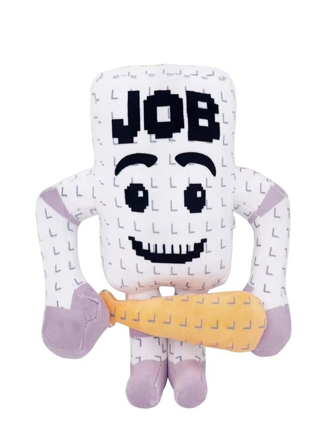 TechMax Solution Brainrot Baseball Bat Job Man Plush Toy - Image 1