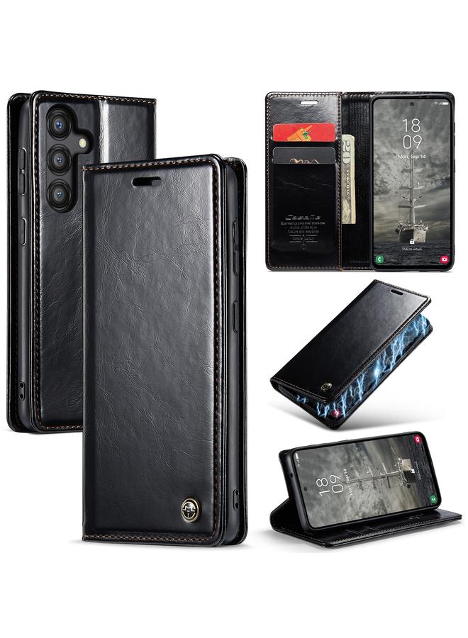 The Bros Case For Samsung Galaxy A35 5G 003 Crazy Horse Texture Flip Leather Phone Case