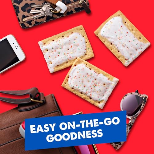 Pop Tarts Pop-Tarts Toaster Pastries, Breakfast Foods, Kids Snacks, Frosted Strawberry (12 Pop-Tarts) - Image 5
