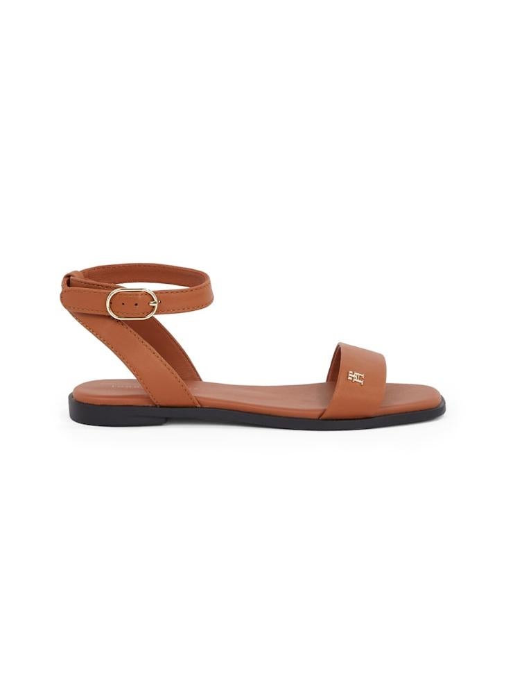 TOMMY HILFIGER Ankle Strap Leather Sandals  - Image 1