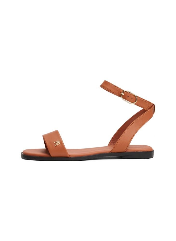 TOMMY HILFIGER Ankle Strap Leather Sandals  - Image 2