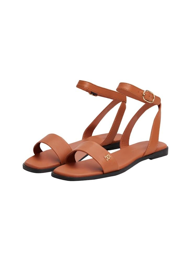 TOMMY HILFIGER Ankle Strap Leather Sandals  - Image 4