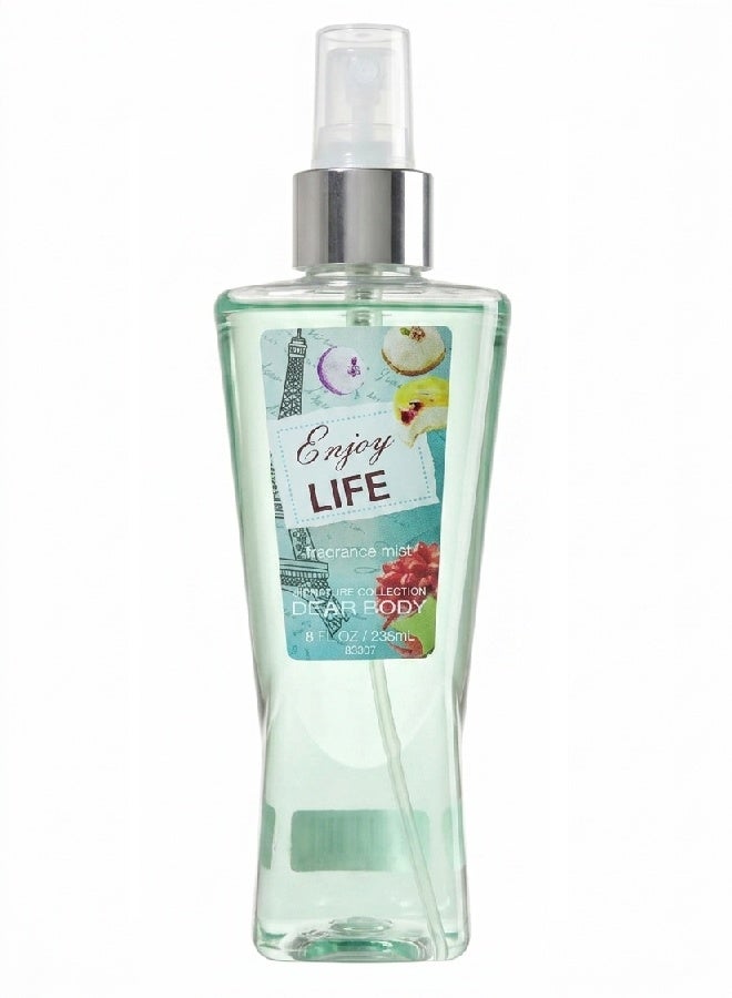 معطر للجسم برائحة استمتع بالحياة 236 مل
