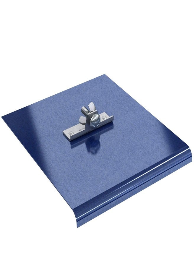Bon 22-758 Blue Steel Walking Edger, 9-inch x 10-inch, 1/2-inch Radius, 5/8-inch Depth - Image 2