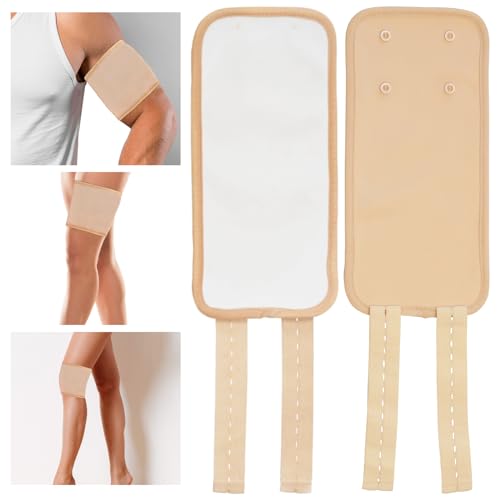 AUTO CARE 2Pcs Castor Oil Joint Pack Reusable Essential Oil Leg Care Pack Leakproof Castor Oil Hand Pack Complementary Therapy for Arthritis Gout Tendonitis Bursitis and Joint Pain - Image 2