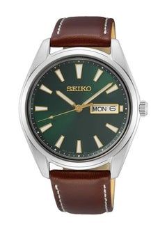 Seiko Neo Classic Quartz Green Dial Men's Watch SUR449P1 