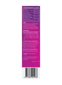 Hydralyte Effervescent Electrolyte Tablet Apple Blackcurrant Flavoured 20 Servings  - Image 3