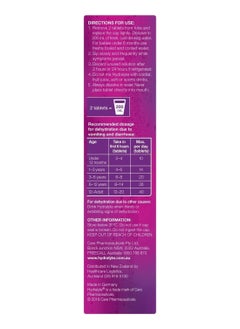 Hydralyte Effervescent Electrolyte Tablet Apple Blackcurrant Flavoured 20 Servings  - Image 4
