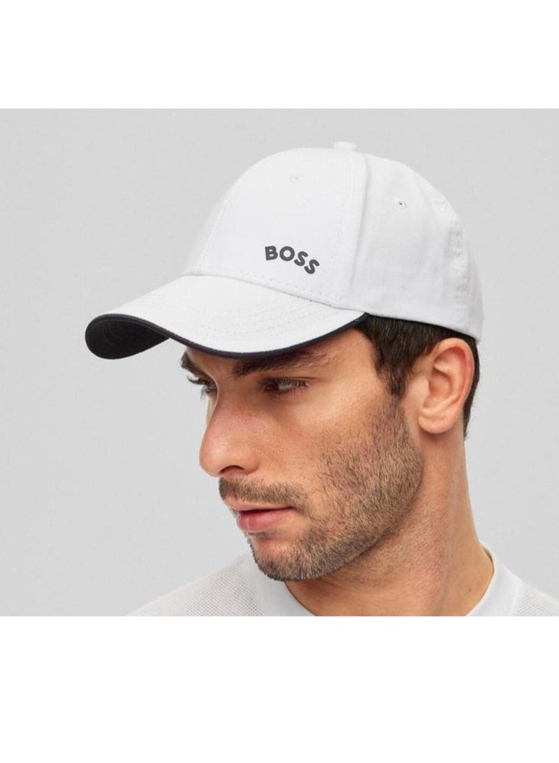 Generic BOSS Mens Curved Logo Cotton Twil Hat Baseball Cap - Image 2